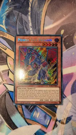 YuGiOh! | Power Vice Dragon | BLZD-EN002 Secret Rare | 1st NM - Image 1