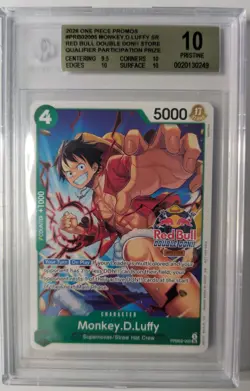 RED BULL DOUBLE DON!! STORE QUALIFIER PARTICIPATION PRIZE BGS 10 PRISTINE POP 5 - Image 1