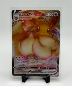 Eevee VMAX Swsh087 Black Star Promo Swsh: Sword & Shield Promo Cards Holo - Image 1