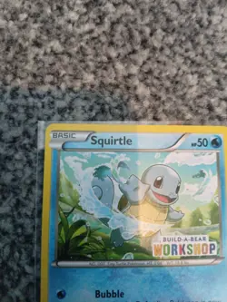 Squirtle Build-A-Bear Workshop 14/101 Stamped Promo Pokemon Card TCG - Image 3
