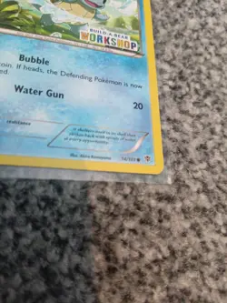 Squirtle Build-A-Bear Workshop 14/101 Stamped Promo Pokemon Card TCG - Image 4