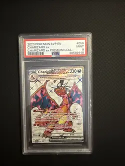 Charizard ex 056 Sv: Scarlet & Violet Promo Cards Holo PSA 9 - Image 1