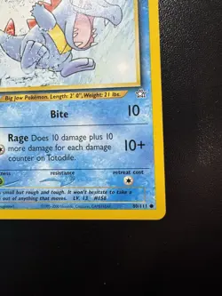 Totodile 80/111 1st Edition Neo Genesis Pokemon Card - Image 5