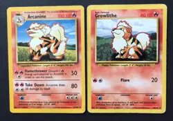 10 X Base Set WOTC Wizards Pokemon Cards Bundle Starmie Arcanine Growlithe PL-LP - Image 2
