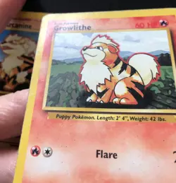 10 X Base Set WOTC Wizards Pokemon Cards Bundle Starmie Arcanine Growlithe PL-LP - Image 5