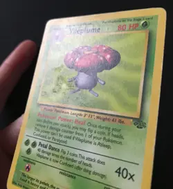 12 X Jungle Set WOTC Wizards of the Coast Pokemon Cards Vileplume 31/64 PL-LP - Image 3