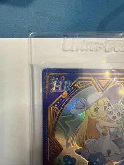 Eif Baby Chinese Trainer Card Lillie w/ Alolan Vulpix Cosmog KDJL-HR-005 Pokemon - Image 3