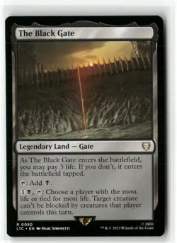 The Black Gate 80 Commander: The Lord of the Rings NM - Image 1