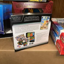 Pokemon TCG Scarlet & Violet Paldea Evolved ETB Elite Trainer Box NEW SEALED 820650853661 - Image 2
