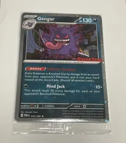 **Sealed Promo** Pokemon Tcg Gengar (Cosmos Holo) (Gamestop Exclusive) 050/088G2 - Image 1