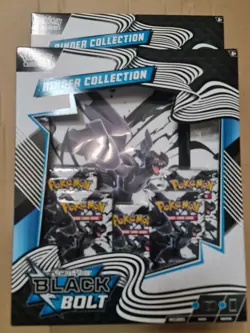Pokemon Black Bolt Binder Collection Brand New Sealed x2 Scarlet and Violet TCG - Image 1