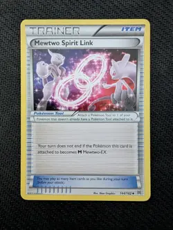 Mewtwo Spirit Link 144/162 Uncommon BREAKthrough Pokemon Near Mint - Image 1