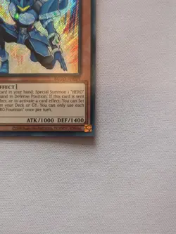 Yugioh BLGG-EN029 - Masked HERO Fountain - Secret Rare - Image 5