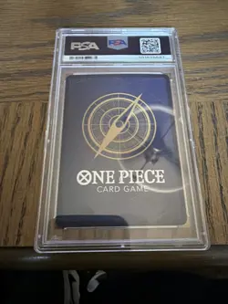 PSA 10 GEM MINT 2023 ONE PIECE SHANKS ALTERNATE ART JAPANESE G2614 - Image 2