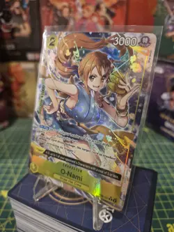 One Piece TCG O-Nami OP06-101 Alt art Wings of the captain SR alt art - Image 1
