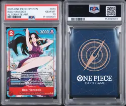 2025 One Piece Boa Hancock Alternate Art OP12-014 Legacy of the Master PSA 10 - Image 3