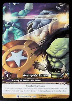 World of Warcraft TCG Avenger's Shield (Extended Art) - Fires of Outland 46/246 - Image 1