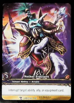 World of Warcraft TCG Nether Fracture (Extended Art) - March of the Legion 50/31 - Image 1