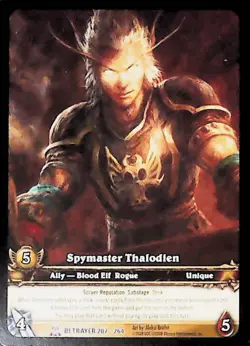 World of Warcraft TCG Spymaster Thalodien (Extended Art) - Servants of the Betra - Image 1