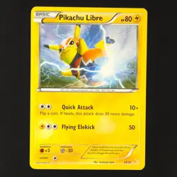 Pikachu Libre 14/30 - XY Trainer Kit - Pokemon Card - Image 3