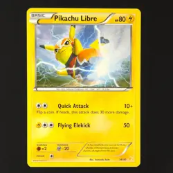 Pikachu Libre 14/30 - XY Trainer Kit - Pokemon Card - Image 5