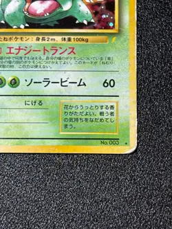 [US Duty Inc] Venusaur Holo CD Promo 1998 Japanese Pokemon Card - Image 4