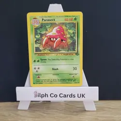 Parasect 41/64 Jungle Set Pokemon Card WOTC LP - Image 1