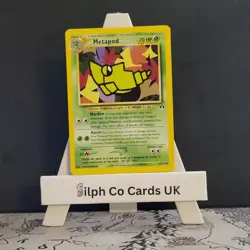 Metapod 42/75 Neo Discovery Set Pokemon Card WOTC - Image 1
