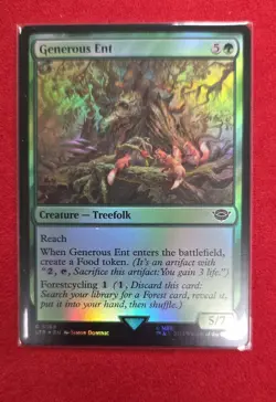 Generous Ent Universes Beyond: the Lord of the Rings: Tales of Middle-Earth Foil - Image 1