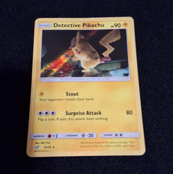 The Pokemon Company Detective Pikachu 10/18 Holo Rare 90 HP Basic (English) - Image 1