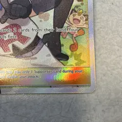 Pokemon TCG Jessie & James 68/68 Hidden Fates Ultra Rare Full Art Holo EN 2019 - Image 4