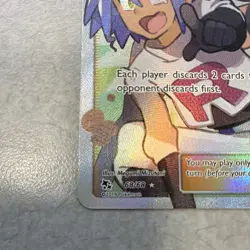 Pokemon TCG Jessie & James 68/68 Hidden Fates Ultra Rare Full Art Holo EN 2019 - Image 5