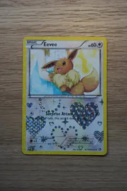 Pokemon TCG Eevee RC14/RC25 Legendary Treasures Radiant Collection Uncommon LP - Image 1
