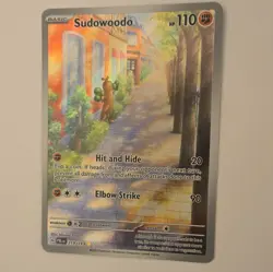 The Pokemon Company Sudowoodo 219/193 SV02 Paldea Evolved Illus Rare Holo ENG - Image 1