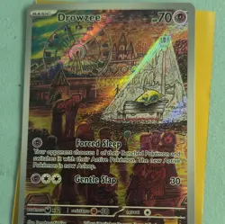 Nintendo Pokemon TCG Drowzee 210/198 SV01 Illustration Rare Holo English 2023 - Image 4