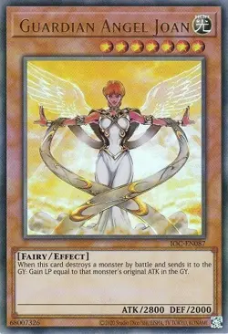 Guardian Angel Joan IOC-EN087 Ultra Rare 25th Anniversary Yugioh - Image 1
