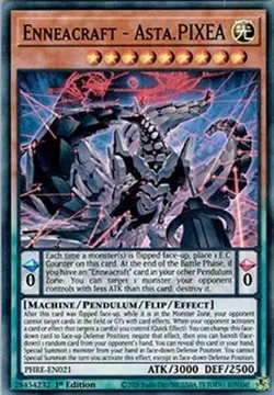 Enneacraft - Asta.PIXEA PHRE-EN021 Super Rare Yugioh Phantom Revenge - Image 1