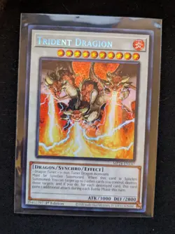 Trident Dragion Secret Rare MP24-EN147 2024 Mega Tin 1st Edition Yugioh - Image 2