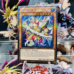 Yugioh Mermail Abyssmegalo RA04-EN191 Platinum Secret Rare 1st Ed Near Mint - Image 1