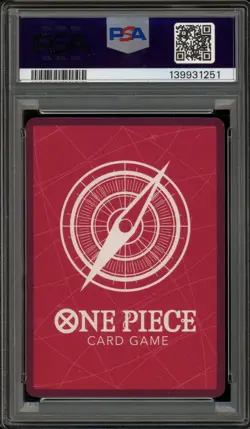One Piece CCG Monkey.D.Luffy BVB X One Piece Match Day '25 ST13-003 PSA 10 - Image 2