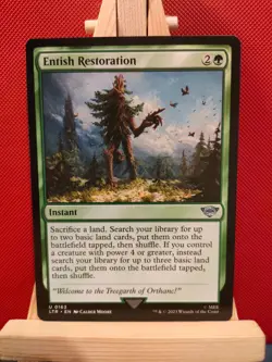 Entish Restoration - The Lord of the Rings - Uncommon - NM - MTG - Image 1