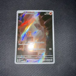 Pokemon Charmander TCG 168/165 SV Scarlet & Violet 151 Illustration Rare Holo - Image 1
