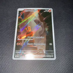 Pokemon Charmander TCG 168/165 SV Scarlet & Violet 151 Illustration Rare Holo - Image 2