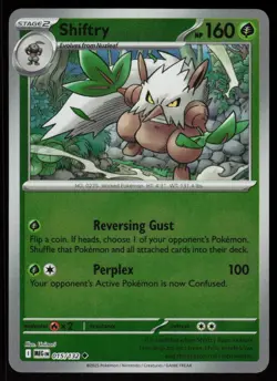 Shiftry 015/132 Uncommon Mega Evolution Pokemon Reverse Holo Near Mint - Image 1