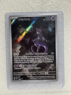 Pokemon TCG Black Star Promo Mewtwo SVP052 Illustration Rare - Image 1