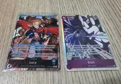 One Piece TCG OP15-002 Lucy Alt Art Leader Adventure on KAMI's Island English - Image 1