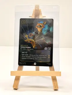 Lorcana TCG Nick Wilde Persistent Investigator Enchanted 239/204 Whispers Well - Image 1