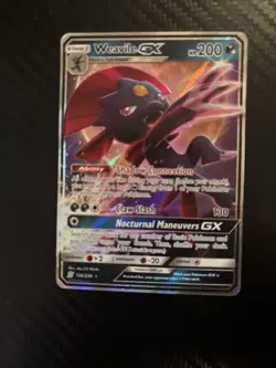 Weavile GX 132/236 Unified Minds NM Ultra Rare Pokemon Card - Image 1