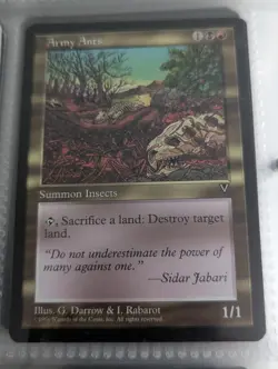 Army Ants ~ Near Mint Visions MTG Magic UltimateMTG Multi-Color Card (F) - Image 1