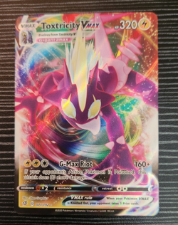 Pokemon- Toxtricity Vmax 071/192- Full Art Ultra Rare Holo Card- Rebel Clash - Image 1